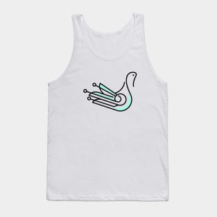 swan artwork Tank Top